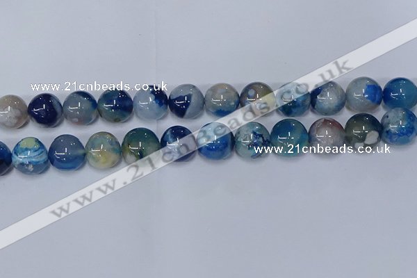 CAA1085 15.5 inches 14mm round sakura agate gemstone beads