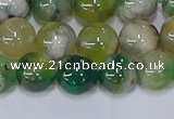 CAA1092 15.5 inches 8mm round sakura agate gemstone beads