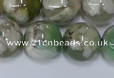 CAA1096 15.5 inches 16mm round sakura agate gemstone beads