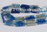 CAA1168 15.5 inches 22*40mm rectangle sakura agate gemstone beads