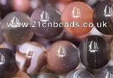 CAA1252 15.5 inches 8mm round Botswana agate beads wholesale