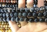 CAA1546 15.5 inches 12mm round banded agate beads wholesale