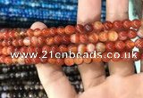 CAA1567 15.5 inches 6mm round banded agate beads wholesale