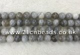 CAA1805 15.5 inches 14mm round banded agate gemstone beads