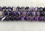 CAA1876 15.5 inches 16mm round banded agate gemstone beads