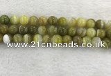 CAA1955 15.5 inches 14mm round banded agate gemstone beads