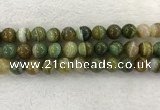 CAA1976 15.5 inches 16mm round banded agate gemstone beads