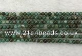 CAA1990 15.5 inches 4mm round banded agate gemstone beads