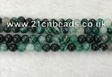 CAA2023 15.5 inches 10mm round banded agate gemstone beads