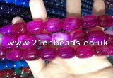 CAA2131 15.5 inches 13*18mm drum agate beads wholesale