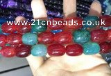 CAA2134 15.5 inches 13*18mm drum agate beads wholesale