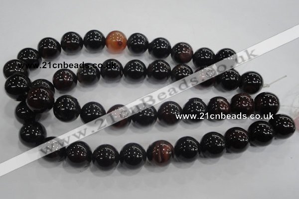 CAA220 15.5 inches 18mm round dreamy agate gemstone beads