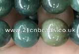 CAA2360 15.5 inches 12mm round moss agate beads wholesale