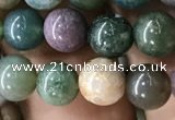 CAA2364 15.5 inches 6mm round Indian agate beads wholesale