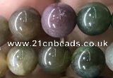 CAA2365 15.5 inches 8mm round Indian agate beads wholesale