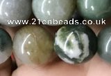 CAA2366 15.5 inches 10mm round Indian agate beads wholesale