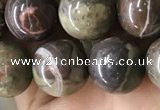 CAA2374 15.5 inches 12mm round ocean agate beads wholesale