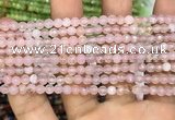 CAA3261 15 inches 4mm faceted round agate beads wholesale