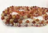 CAA3540 15.5 inches 6mm - 14mm round agate graduated beads