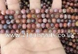 CAA3620 15.5 inches 4mm round Portuguese agate beads wholesale