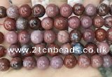 CAA3624 15.5 inches 12mm round Portuguese agate beads wholesale