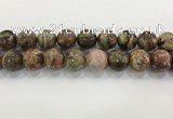 CAA3706 15.5 inches 20mm round rainforest agate beads wholesale