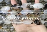 CAA3740 15.5 inches 15*30mm oval Montana agate beads wholesale