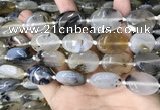 CAA3741 15.5 inches 18*25mm oval Montana agate beads wholesale