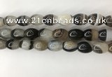 CAA3786 15.5 inches 12*16mm rice agate druzy geode beads