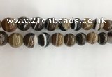 CAA3804 15.5 inches 16mm round line agate beads wholesale