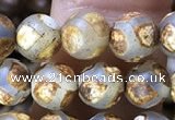 CAA3844 15 inches 6mm round tibetan agate beads wholesale