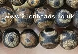 CAA3848 15 inches 6mm round tibetan agate beads wholesale