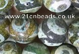 CAA3909 15 inches 10mm round tibetan agate beads wholesale