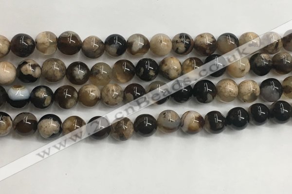 CAA3971 15.5 inches 8mm round sakura agate gemstone beads