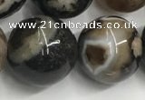 CAA3975 15.5 inches 16mm round sakura agate gemstone beads