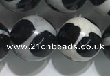 CAA3988 15 inches 12mm round tibetan agate beads wholesale