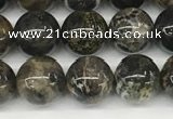 CAA4034 15.5 inches 6mm round chrysanthemum agate beads