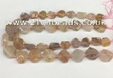 CAA4043 15.5 inches 18*25mm - 22*25mm nuggets sakura agate beads