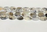 CAA4388 15.5 inches 15*20mm oval Montana agate beads