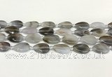 CAA4389 15.5 inches 15*20mm flat teardrop Montana agate beads