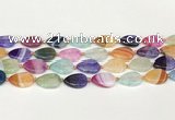 CAA4420 15.5 inches 13*18mm oval agate druzy geode beads