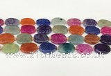 CAA4495 15.5 inches 15*20mm octagonal dragon veins agate beads