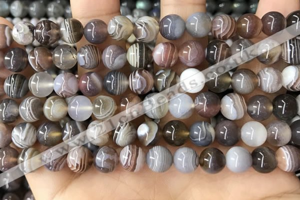 CAA4917 15.5 inches 8mm round Botswana agate beads wholesale