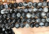 CAA4959 15.5 inches 8mm round Madagascar agate beads wholesale