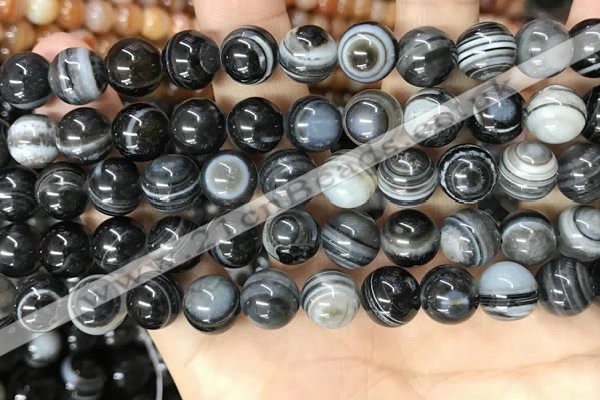 CAA4959 15.5 inches 8mm round Madagascar agate beads wholesale