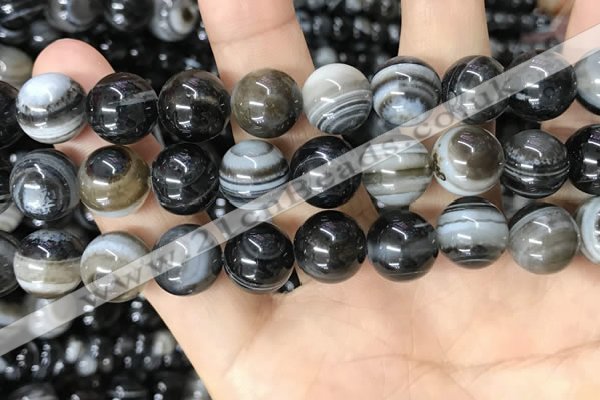 CAA4961 15.5 inches 12mm round Madagascar agate beads wholesale