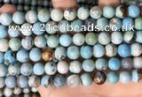 CAA4973 15.5 inches 8mm round agate gemstone beads wholesale