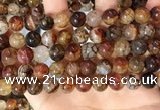 CAA5049 15.5 inches 10mm round dragon veins agate beads wholesale