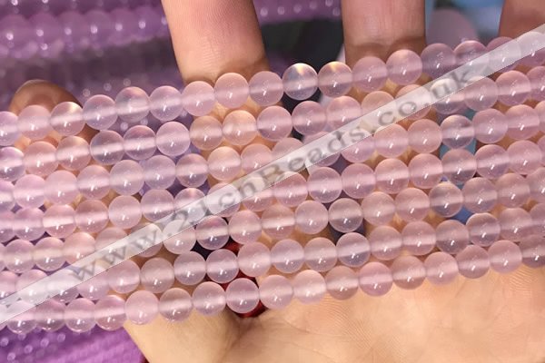 CAA5081 15.5 inches 6mm round purple agate beads wholesale