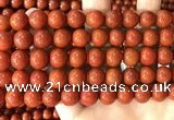 CAA5101 15.5 inches 10mm round red agate gemstone beads